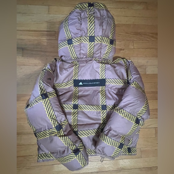 ADIDAS BY STELLA MCCARTNEY SHORT PADDED PRINTED WINTER JACKET - Picture 5 of 9